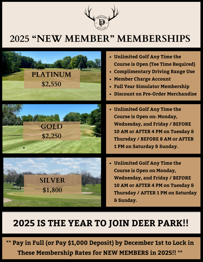 2025 NEW MEMBER MEMBERSHIPS